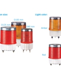 Hình ảnh: Đèn LED báo hiệu QLight S125SOL R