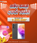 Hình ảnh: Siêu sale cuối tuần Galaxy A73 giá sốc chỉ 9.590k có tại TabletPlaza