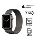 Hình ảnh: Apple Watch Series 7 gps Cellular 41mm Viền Thép Dây Thép