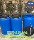Hình ảnh: Phuy Nhựa 220L Nắp Hở