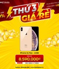 Hình ảnh: Thứ 3 giá rẻ săn iPhone Xs Max cũ chỉ từ 8.590k có tại TabletPlaza