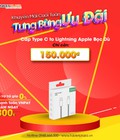 Hình ảnh: Săn sale phụ kiện xịn Cáp Type C bọc dù chỉ 150k tại TabletPlaza