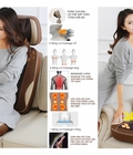 Hình ảnh: Ghế massage mini Ayosun 6D Hàn Quốc thiết kế tia hồng ngoại giúp giảm đau theo huyệt đạo cơ thể