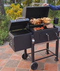 Hình ảnh: Bếp nướng bbq dùng ngoài trời có motor xoay, nắp đậy LM212