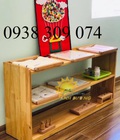 Hình ảnh: Kệ gỗ, tủ gỗ montessori dành cho bé mầm non