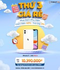Hình ảnh: Thứ 3 TabletPlaza mời iFan Deal nửa giá iP 11 VN/A