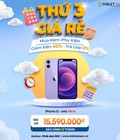 Hình ảnh: Nhận ngay Deal Táo đang hạ giá iPhone 12 VN/A TabletPlaza