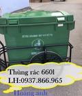Hình ảnh: Xe gom rác tại hà nội, thùng rác công cộng, xe gom rác tại toàn nhà chung cư, thùng rác 660l có bánh