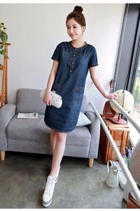 Đầm Jean Denim Oversize suông BD135