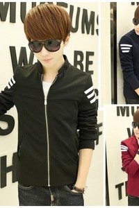 Áo khoác nam dù 2 lớp tay sọc GK02