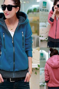 Áo khoác nữ dây kéo TK06