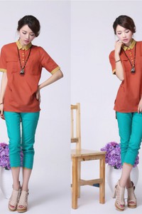 Áo sơ mi nữ vạt lệch BA66