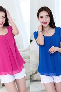 Áo sơ mi nữ nẹp vàng BA63