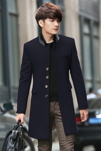 Áo măng tô nam cao cấp Hàn Quốc dáng body 07