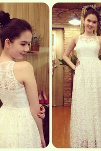 Đầm ren bông maxi ngọc trinh VD012