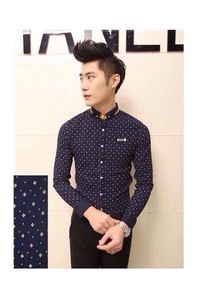 Áo Sơ Mi Chấm Bi _TD160