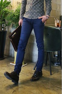 QK_05 xanh den Quần kaki HQ phong cách