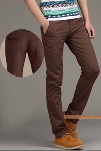 QK_08 màu nâu Quần kaki HQ tôn dáng