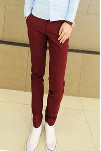 QK_09 đỏ đô Quần kaki thời trang