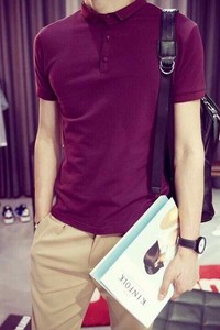 XP004 - Áo thun polo cổ cá tính