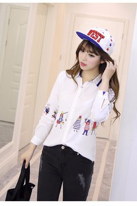 Áo sơ mi họa tiết hoạt hình tb0173