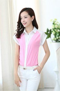 Áo sơ mi công sở phối màu hàng nhập TB075