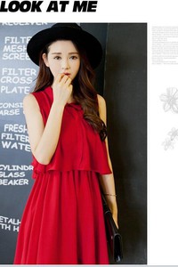 Đầm xòe giả 2 lớp TB066