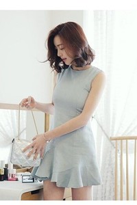 Đầm xòe đuôi cá TB049