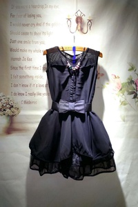 Đầm xòe voan lưới ms 4186