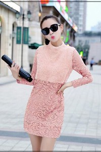 Đầm suông ren sang trọng TB0165