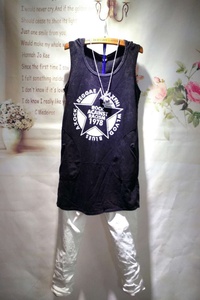 Đầm suông cổ liền nón 400005