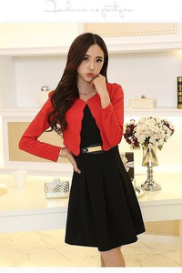 Đầm xếp ly và áo khoác lững TB0145