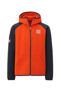 Áo Khoác Nỉ Uniqlo US Open Cam Đen