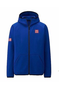 Áo Khoác Nỉ Uniqlo RG Xanh Blue Có Mũ