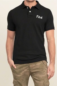 Áo Thun Nam Abercrombie and Fitch Applique Logo Polo