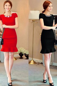 Đầm body đuôi cá kèm theo phụ kiện sp.01071