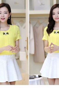 Áo sơ mi xếp ly duyên dáng - sp.00809