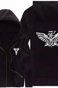 XAK21 - Áo khoác nỉ Cotton Assasin cao cấp màu đen