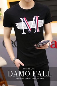 Bb1764 - áo thun chữ m cực hot màu đen