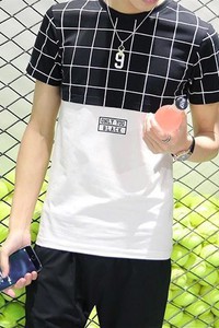 Bb1761 - áo thun sọc caro only you ngực 2 màu cực hot - trắng