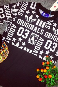 Bb1738 - áo thun adidas mẫu mới  cực hot màu đen