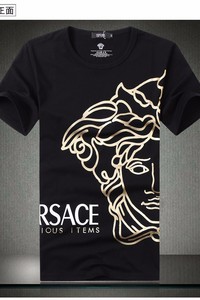 Áo thun in hình logo Versace cách điệu - BB1482