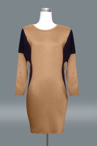 Đầm thu đông 2 màu