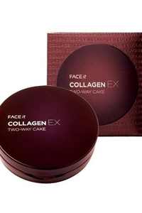 Phấn phủ nén Face It Collagen Ex Two Way Cake