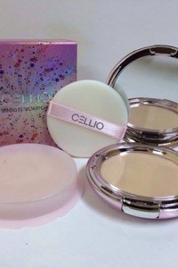 Phấn phủ Cellio shining ex Twoway Cake