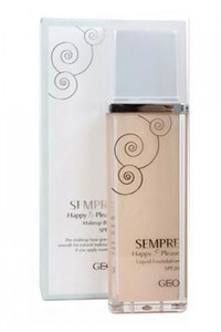 Kem nền geo lamy Sempre happy & please liquid foundation