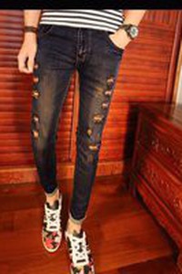 Mã số: MM1050- Quần jeans nam trẻ trung cá tính