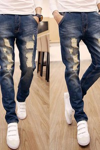 Mã MM1015 - Quần jeans mài trẻ trung, phong cách