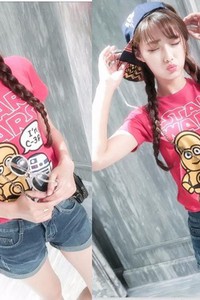 Quần short jean túi tháp