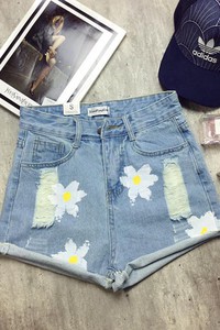 Short jean hoa
